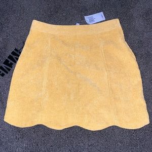Yellow hyfve skirt size small